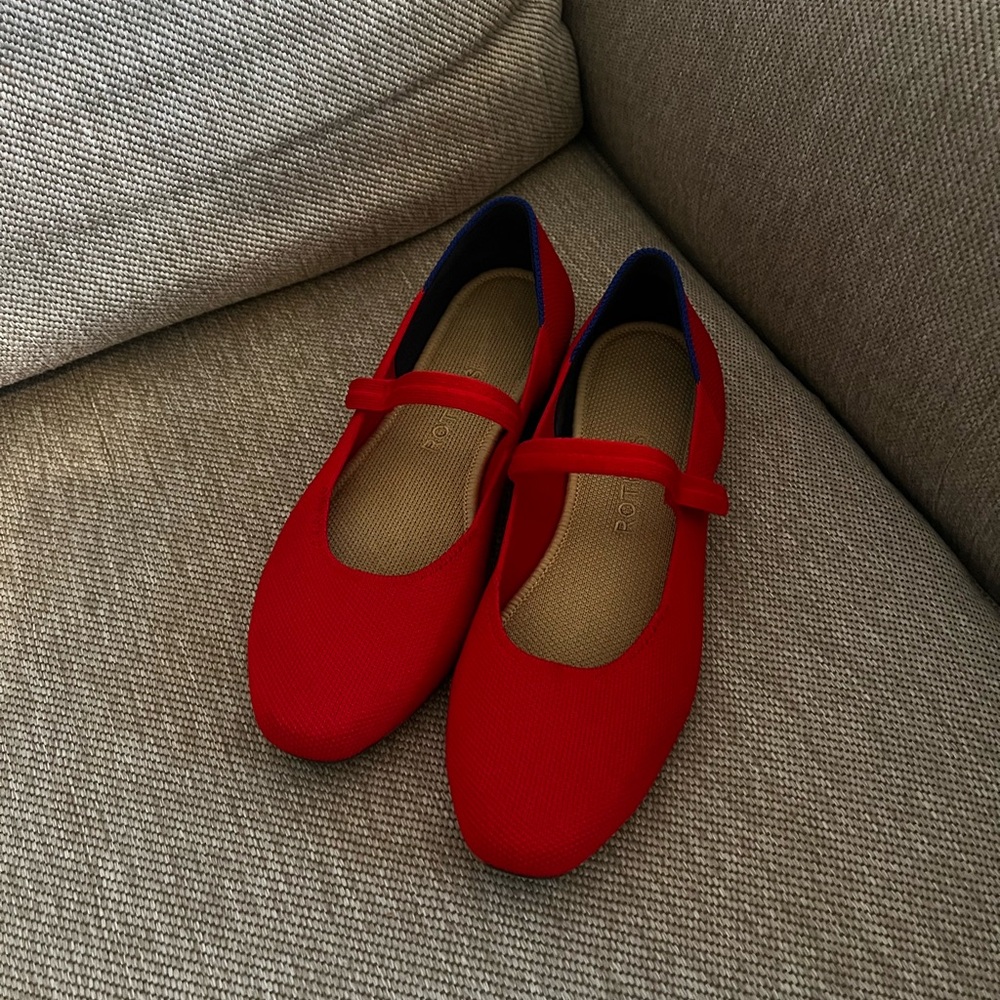 Rothy’s The Square Mary Jane - Poppy